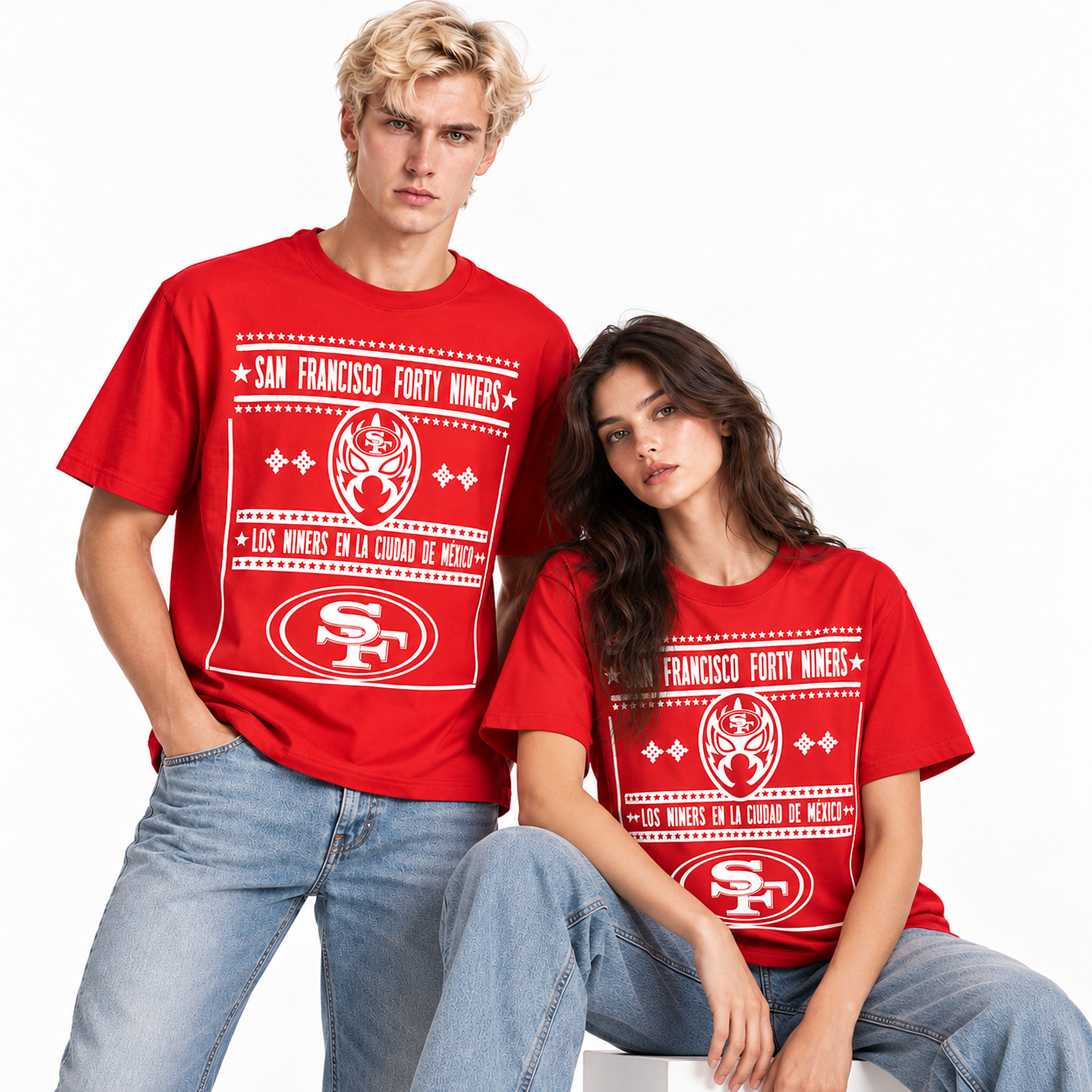 2026 SF 49ers Los Niners En La Ciudad De Mexico Shirt 1 2026 SF 49ers Los Niners En La Ciudad De Mexico Shirt