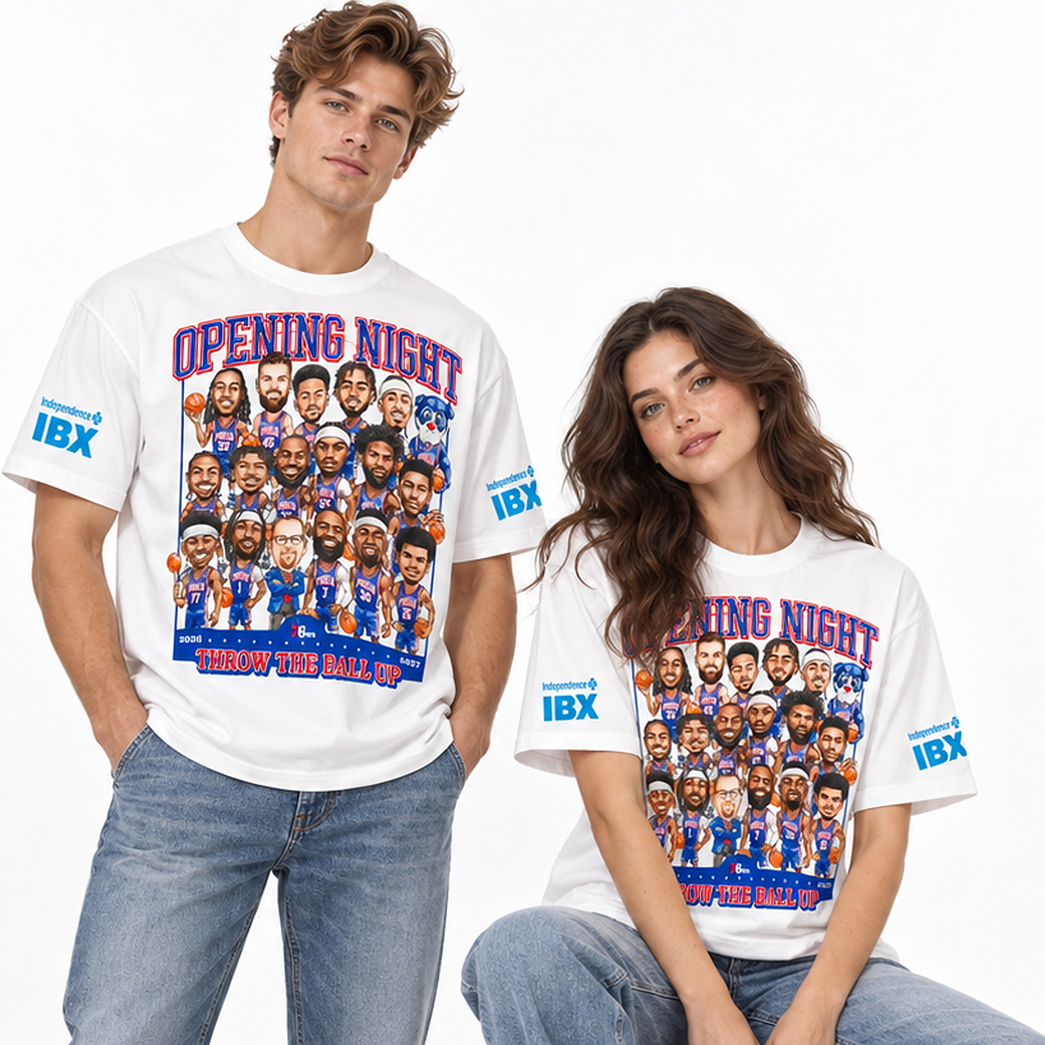76ers Opening Night Throw The Ball Up Shirt 1 76ers Opening Night Throw The Ball Up Shirt