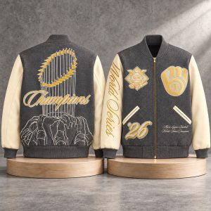 William Contreras Brewers 2026 World Series Champions Bestroyer Baseball Jacket