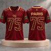 Alvin Kamara Paris Saint Germain Vuitton 75 Jersey
