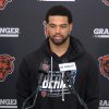 Caleb Williams Bears Intercept Cancer Chicago Football Hoodie 2