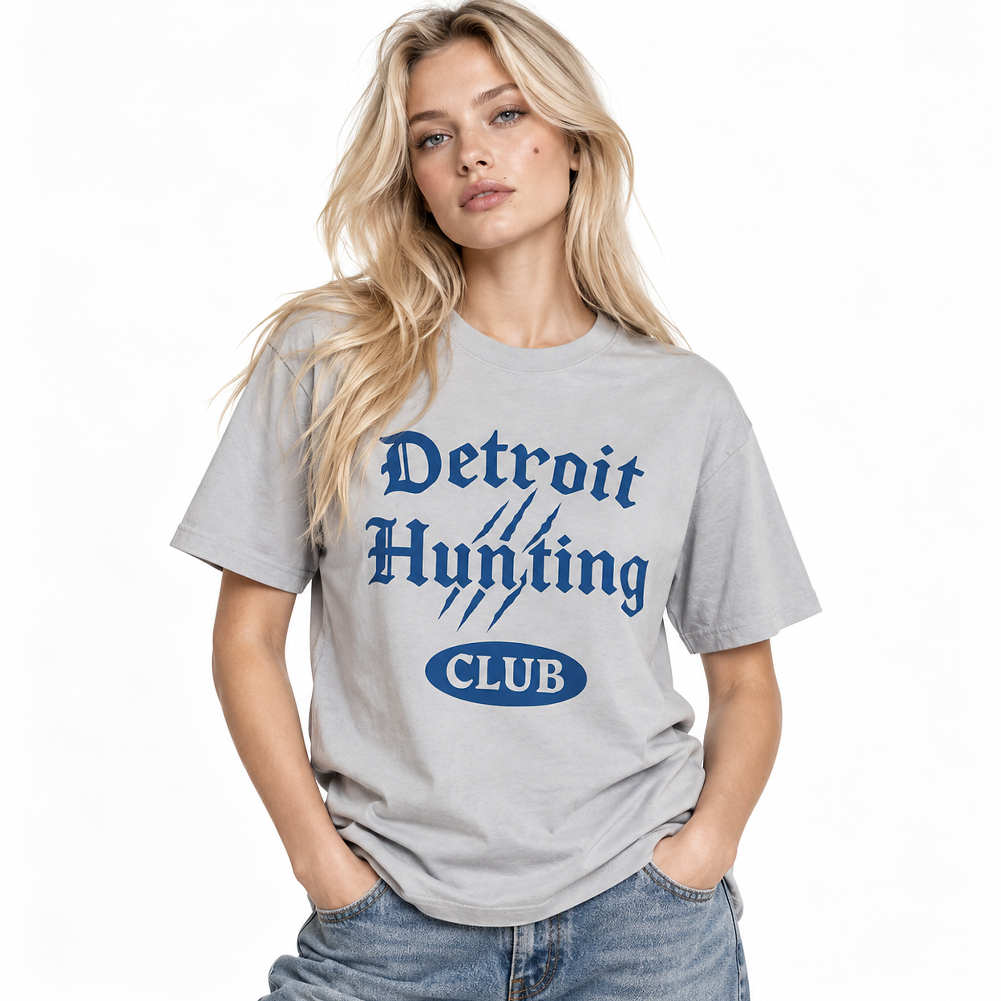Coach Dan Campbell Detroit Hunting Club Shirt 2 Coach Dan Campbell Detroit Hunting Club Shirt 1
