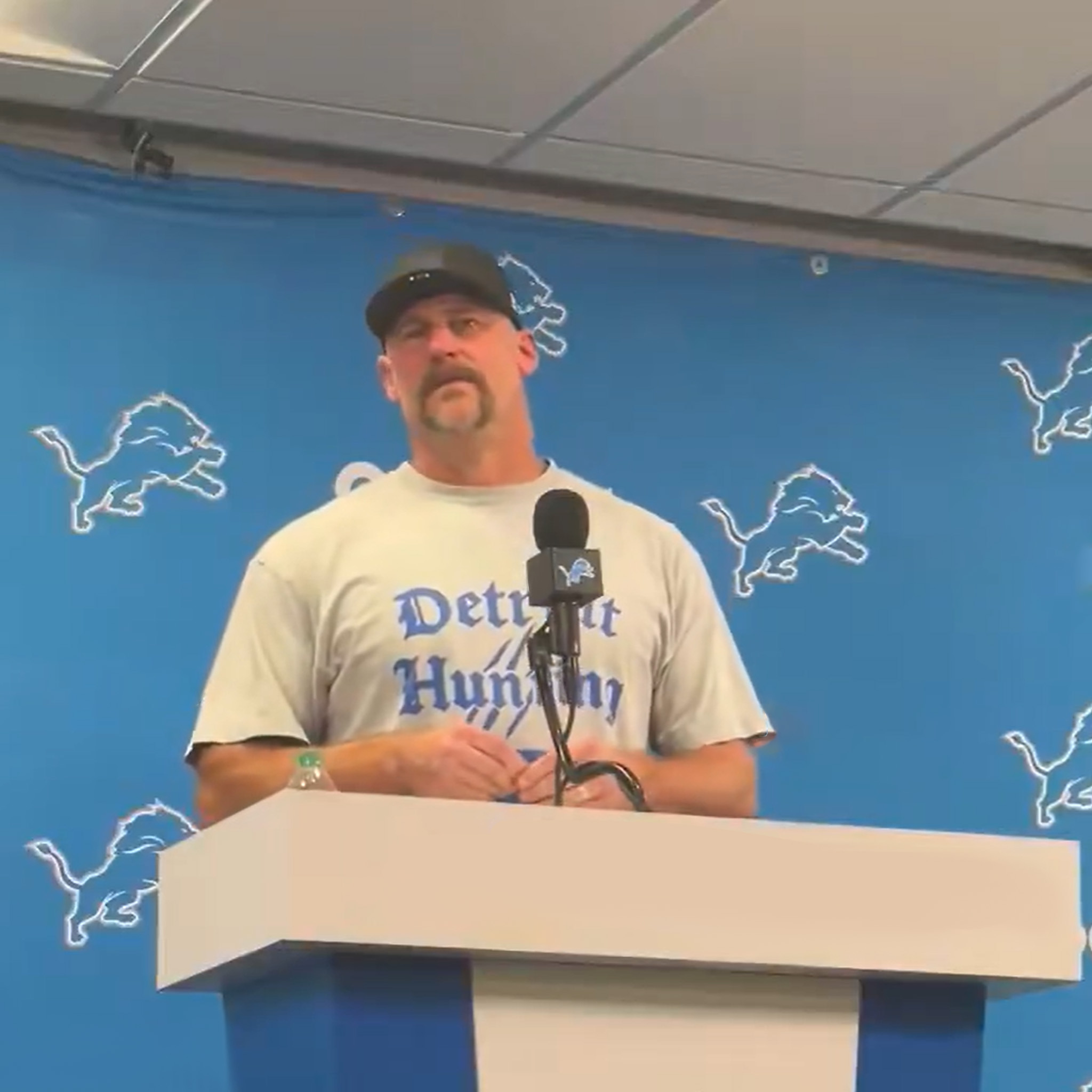 Coach Dan Campbell Detroit Hunting Club Shirt 3 Coach Dan Campbell Detroit Hunting Club Shirt