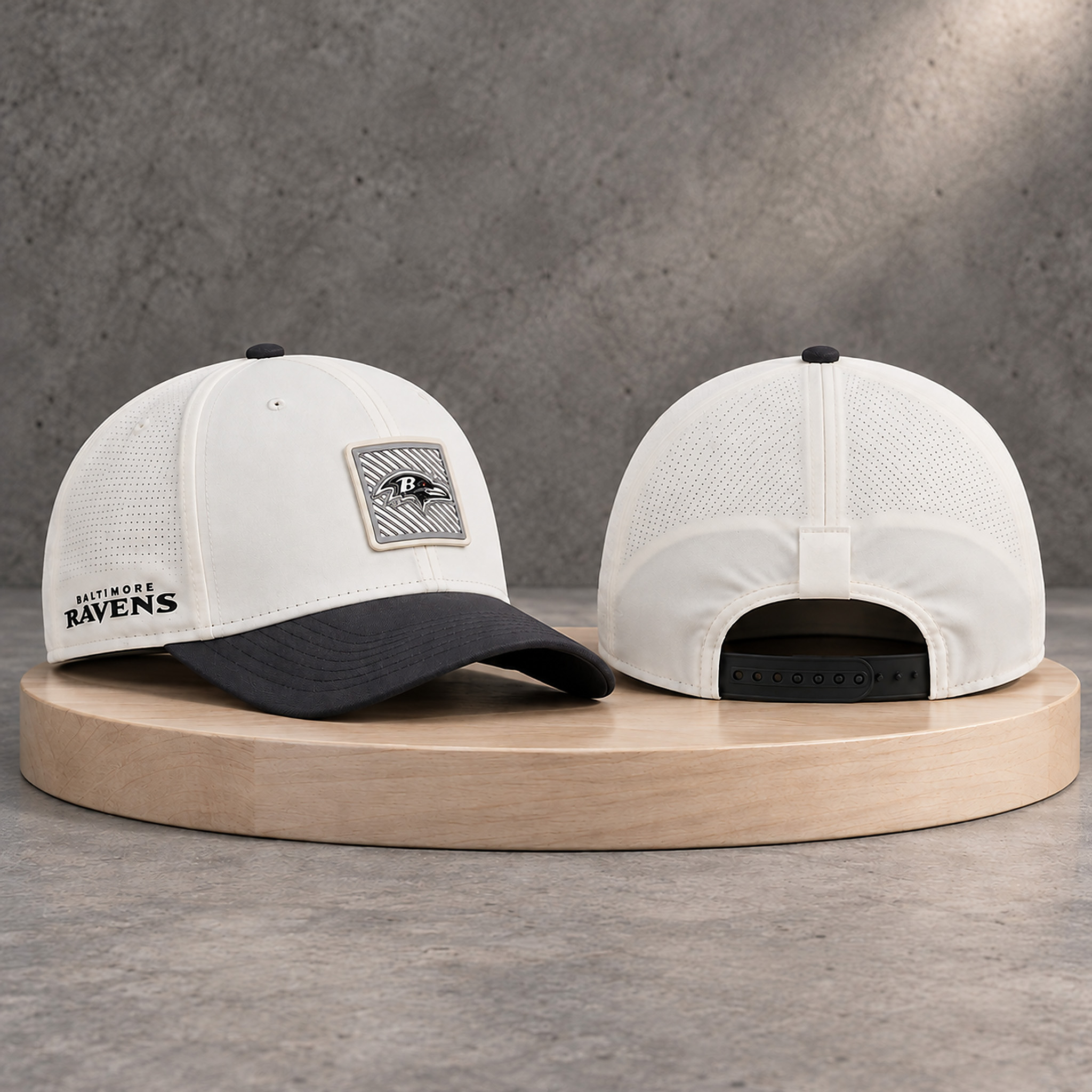 Coach Jesse Minter Baltimore Ravens Training Hat 1 Coach Jesse Minter Baltimore Ravens Training Hat