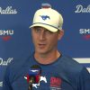 Coach Rhett Lashlee SMU Mustangs Pony Up Shirt 3