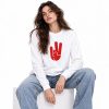 Conner Weigman Houston Hand Sign Sweatshirt 1
