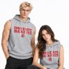 Denzel Ward Ohio State Buckeyes Standard Sleeveless Hoodie 4 Denzel Ward Ohio State Buckeyes Standard Sleeveless Hoodie 1