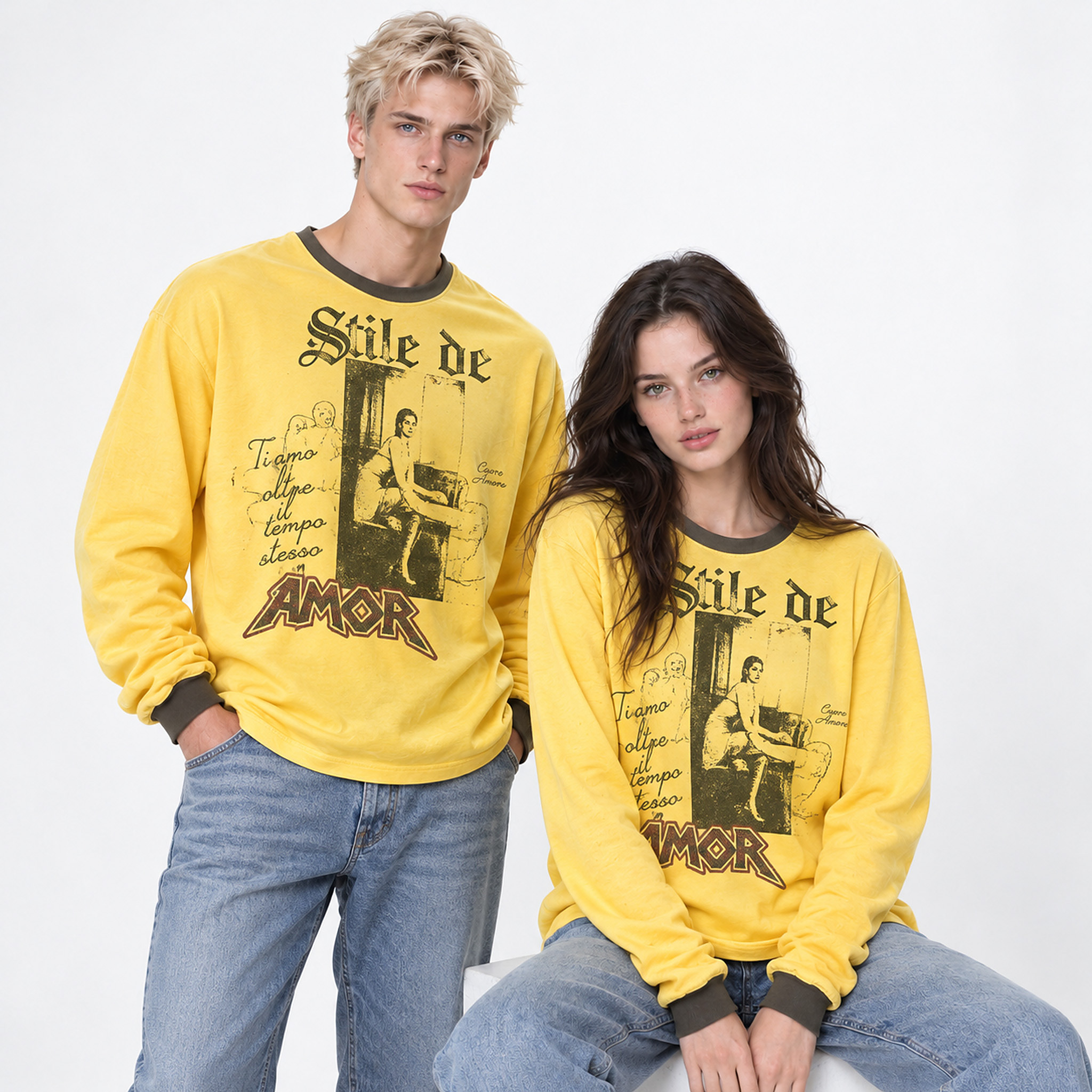 Jeffrey Bassa Stile De Amor Sweatshirt 2 Jeffrey Bassa Stile De Amor Sweatshirt 1