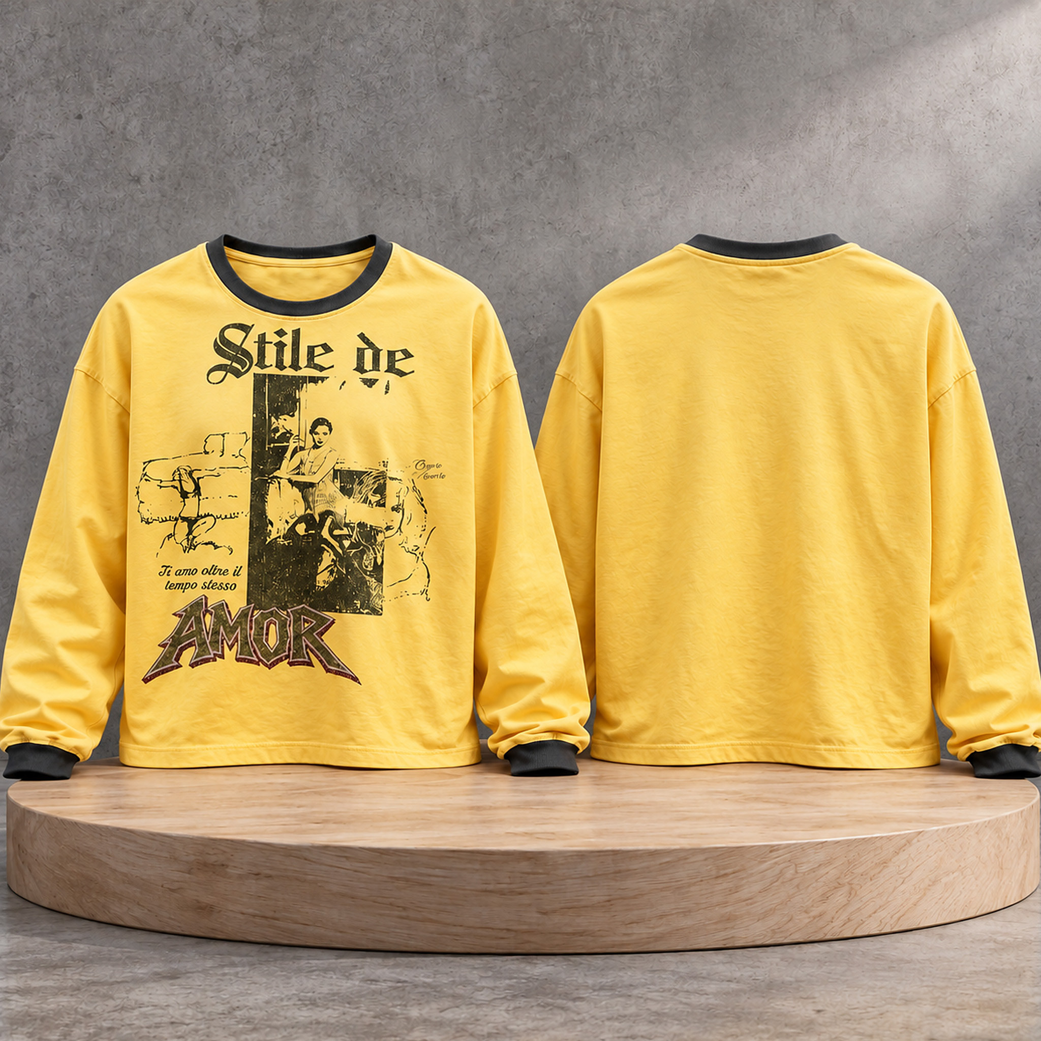 Jeffrey Bassa Stile De Amor Sweatshirt 1 Jeffrey Bassa Stile De Amor Sweatshirt