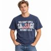Josie Glabach You Can't Spell Sausage Without USA Shirt 2