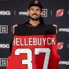 NJ Devils Hellebuyck No 37 Jersey 2