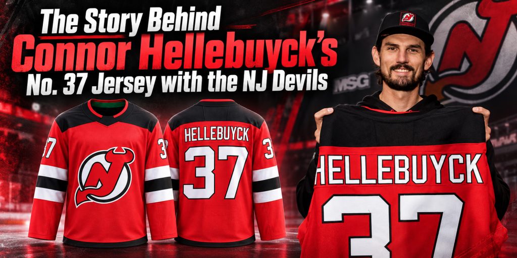 The Story Behind Connor Hellebuyck’s No. 37 Jersey with the NJ Devils