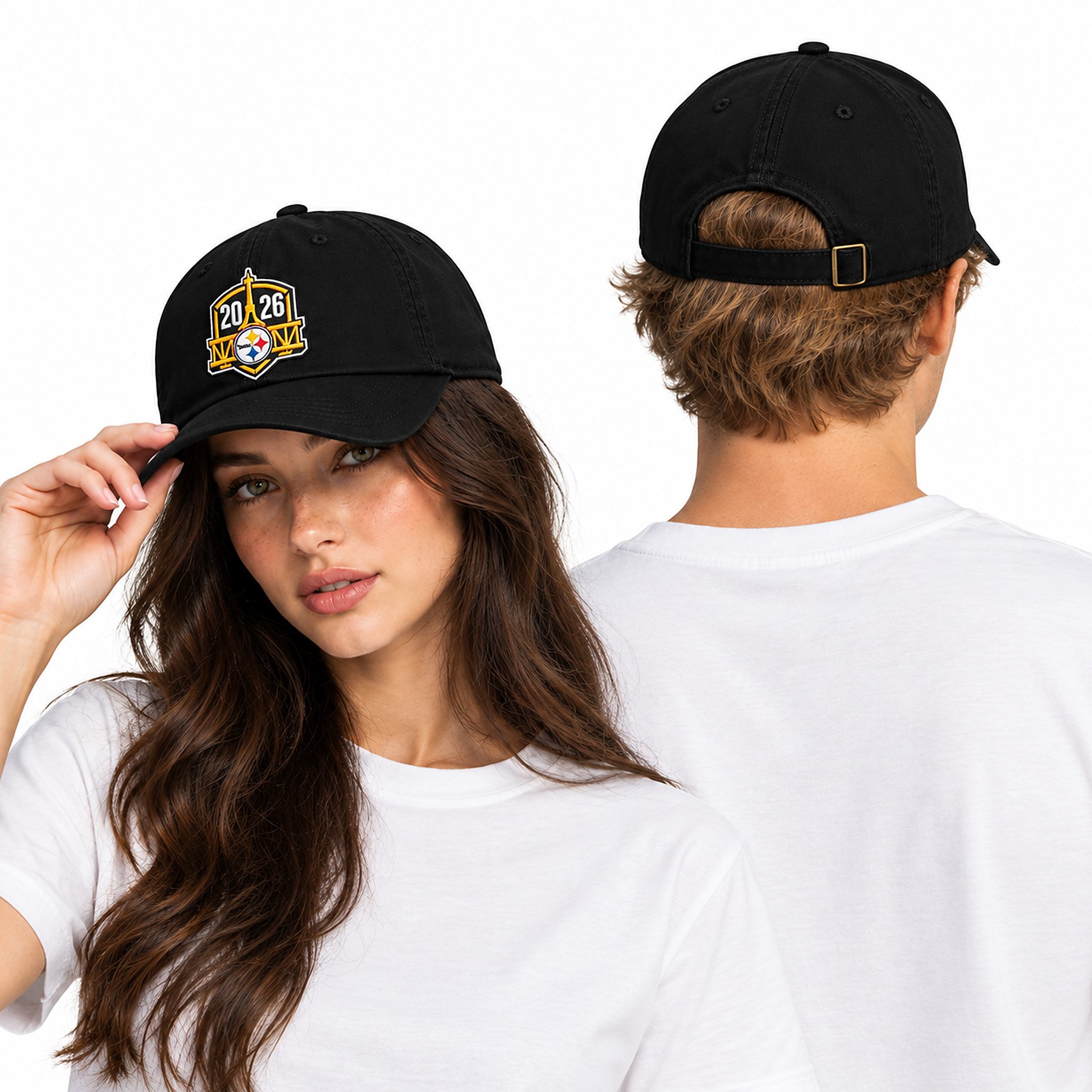 Ryan Shazier Steelers 2026 Paris Hat 2 Ryan Shazier Steelers 2026 Paris Hat 1