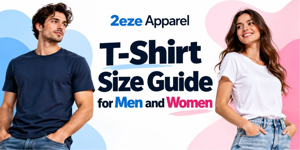 T Shirt Size Guide for Men and Women