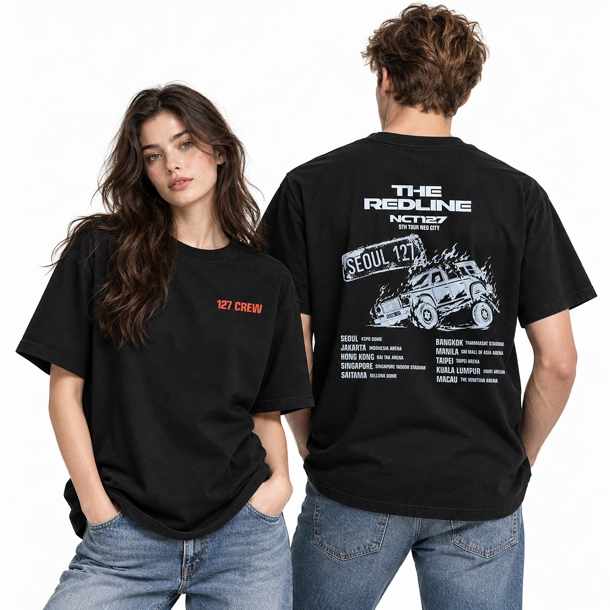 The Redline NCT 127 5th Tour Neo City Shirt 1 The Redline NCT 127 5th Tour Neo City Shirt