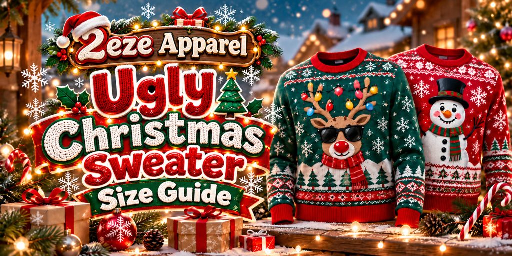 Ugly Christmas Sweater Size Guide