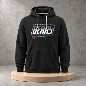 Caleb Williams Bears Intercept Cancer Chicago Football Hoodie